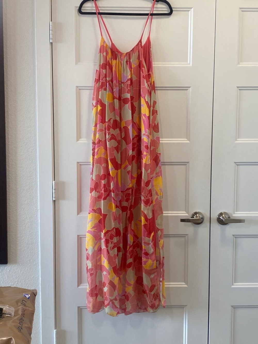 GiGi Moda Silk Slip/Cami Maxi Dress - Lined / Super Soft, Breezy